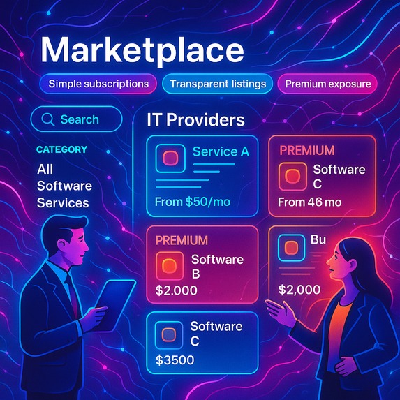 IT B2B Services Marketplace – screenshot 1