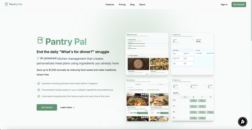 PantryPal – screenshot 1
