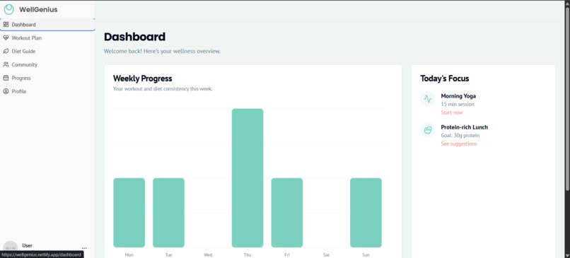 WellGenius – screenshot 2