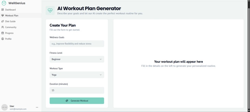 WellGenius – screenshot 3