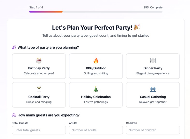 Party Portions – screenshot 3