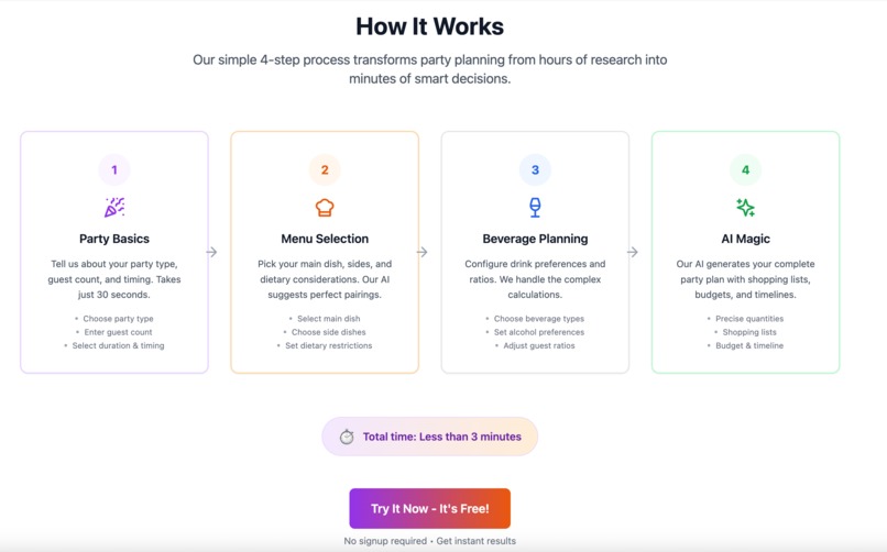 Party Portions – screenshot 5