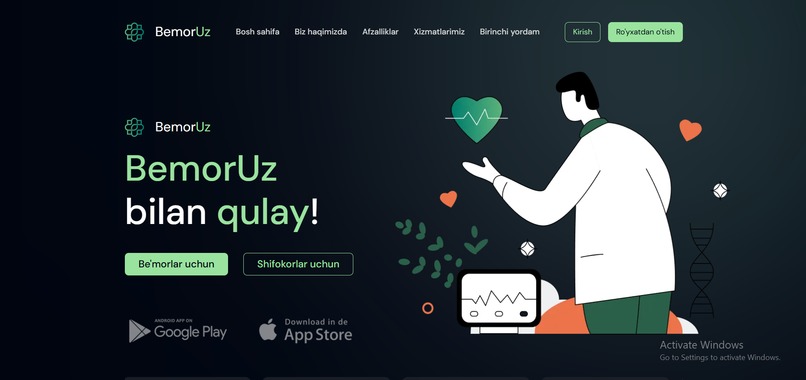 BemorUz – screenshot 1