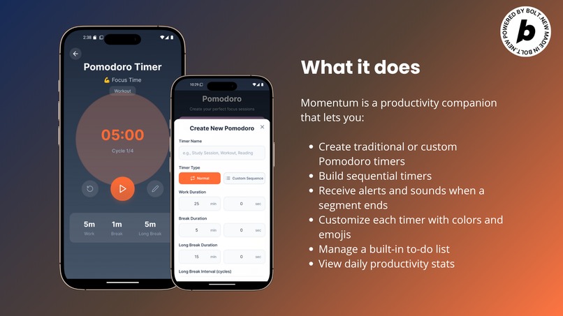 Momentum – screenshot 2