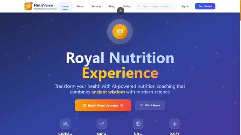 Nutriversa – screenshot 1
