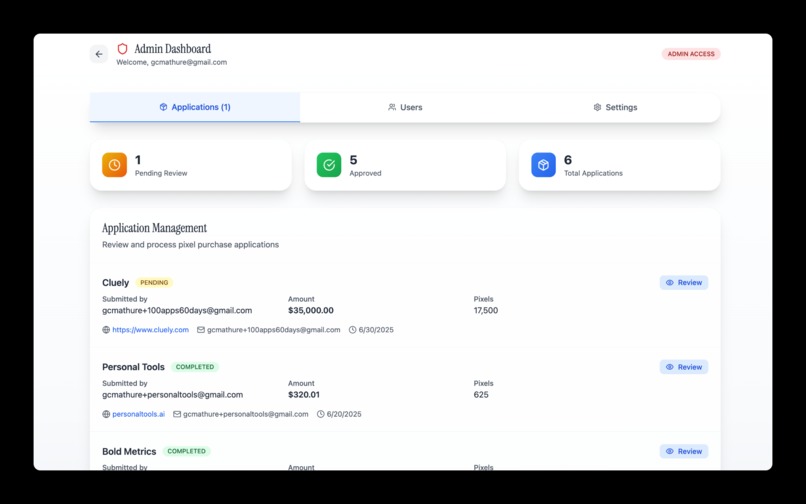 Million Dollar Page - AI Edition – screenshot 7