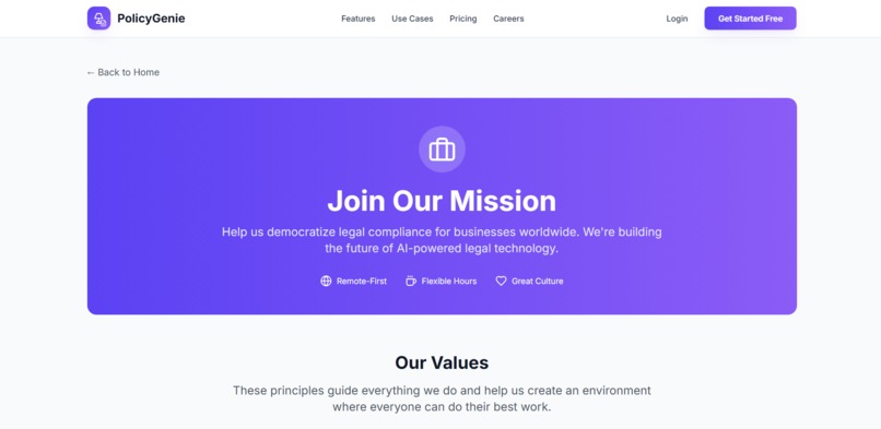 PolicyGenie – Privacy, Terms & Cookie Policies in 60 Seconds – screenshot 6