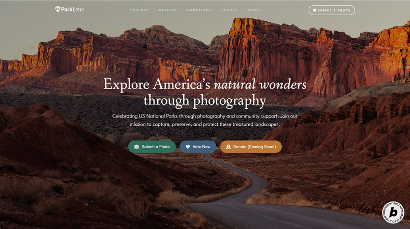 ParkLens.org – screenshot 2