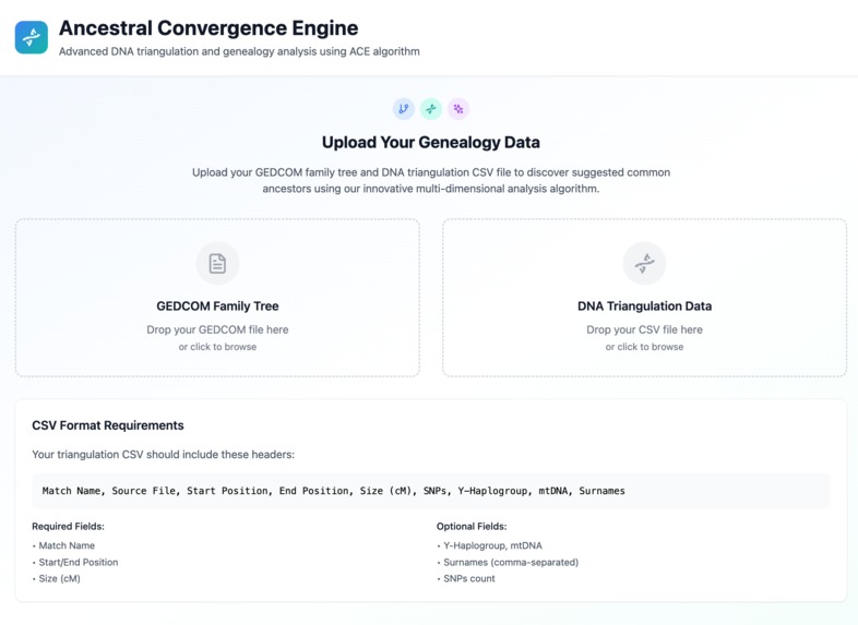 Ancestral Convergence Engine (ACE) – screenshot 2