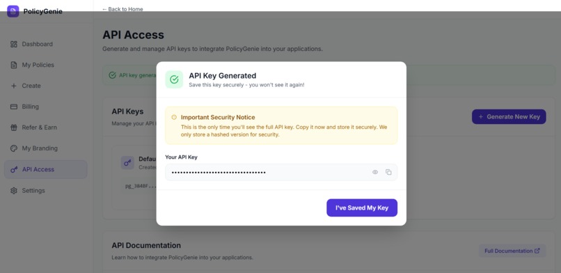PolicyGenie – Privacy, Terms & Cookie Policies in 60 Seconds – screenshot 17