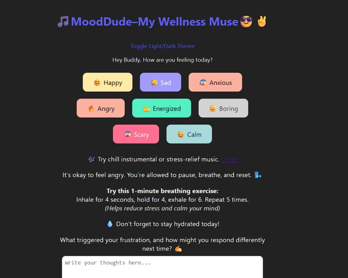 MoodDude – screenshot 3