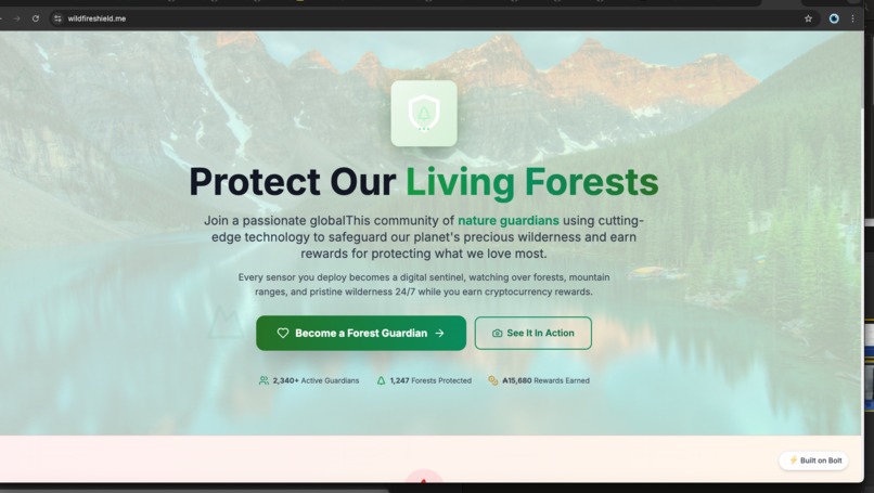 Citizen-Assisted Wildfire Detection & Prevention System – screenshot 1