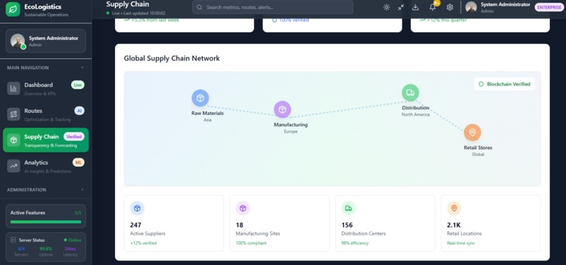 Transforming Logistics for a Sustainable  – screenshot 4