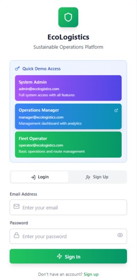 Transforming Logistics for a Sustainable  – screenshot 1