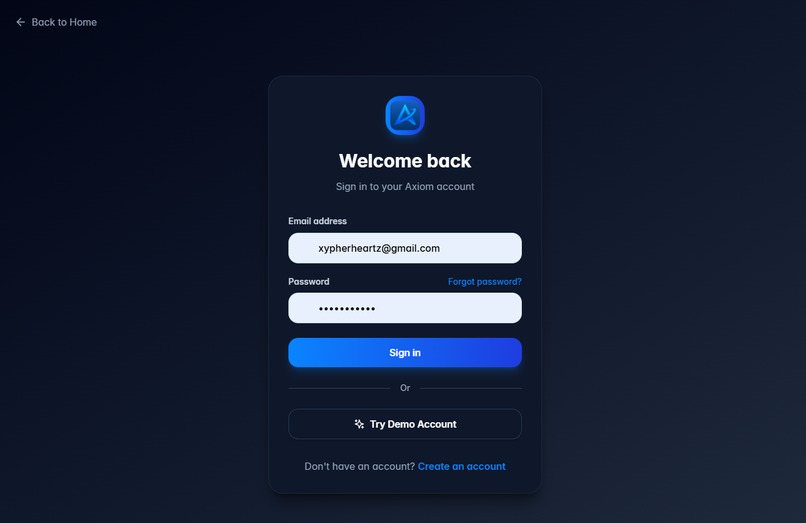 Axiom – screenshot 2