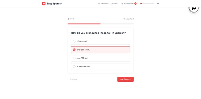 Easy Spanish – screenshot 3