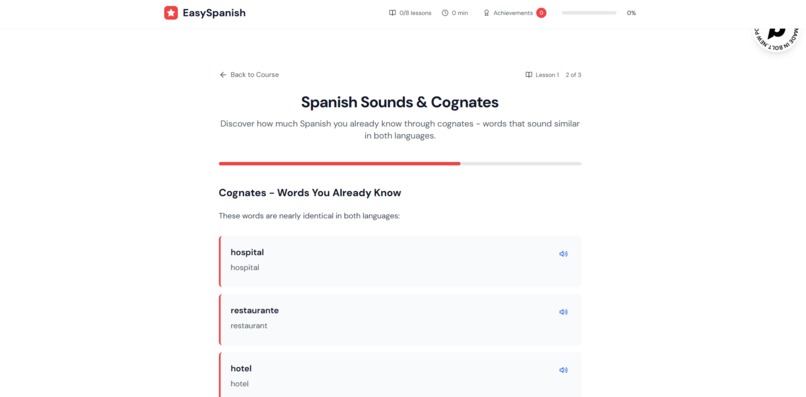 Easy Spanish – screenshot 4