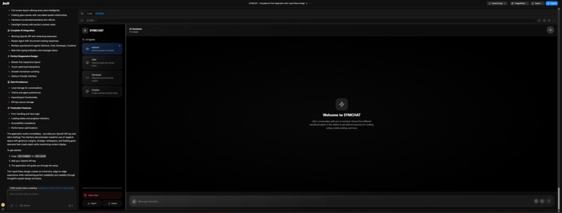 SYMChat – screenshot 1