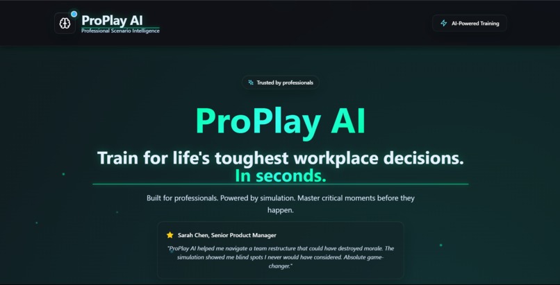 ProPlay AI – screenshot 1