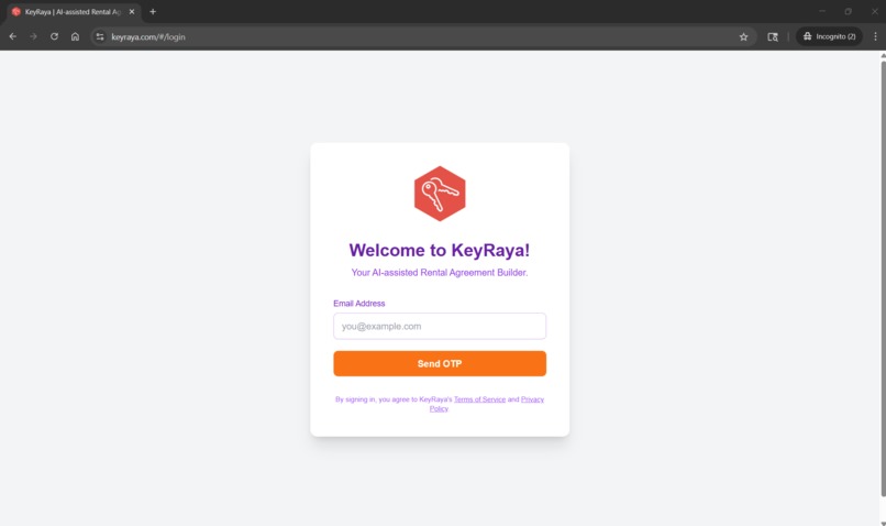 KeyRaya – screenshot 1