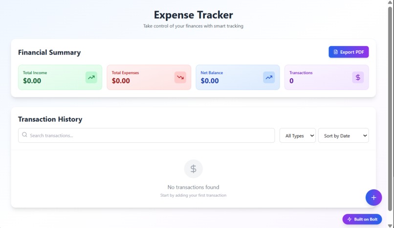 Income_Expense_TrackerApp – screenshot 1
