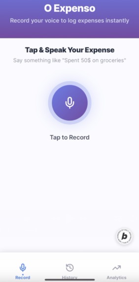 OExpenso – screenshot 2