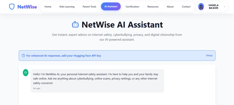 Internet Safety Training Website for Kids & Parents Problem – screenshot 1