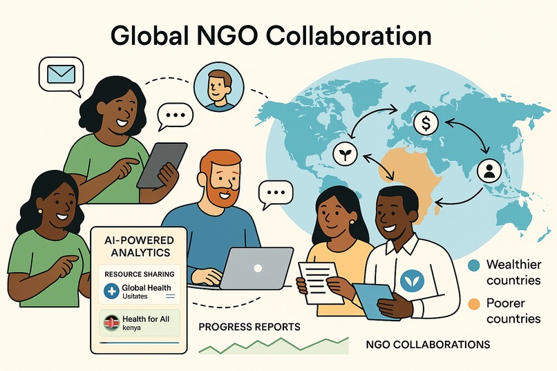 Global NGO collaboration platform – screenshot 1