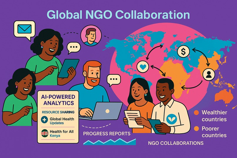 Global NGO collaboration platform – screenshot 2