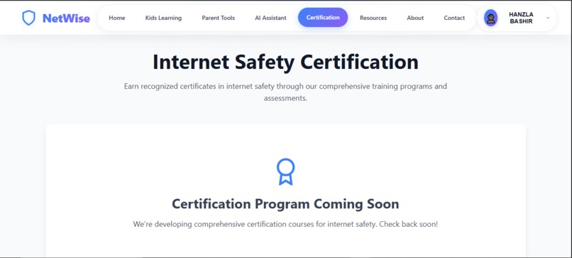 Internet Safety Training Website for Kids & Parents Problem – screenshot 5
