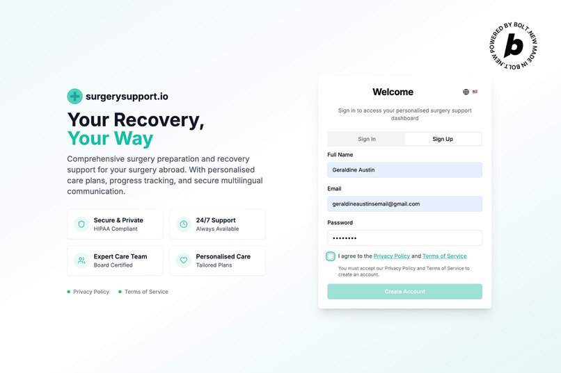 surgerysupport.io - frictionless surgery abroad – screenshot 3