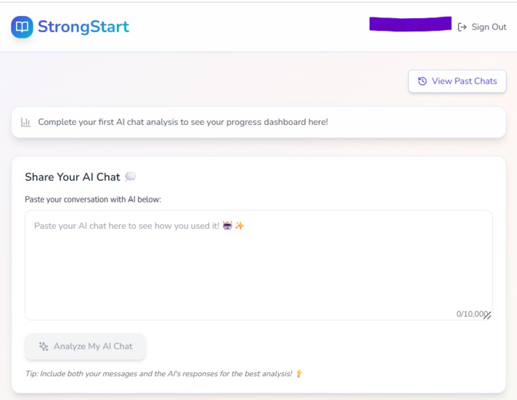 StrongStart - Starting kids right with AI – screenshot 7