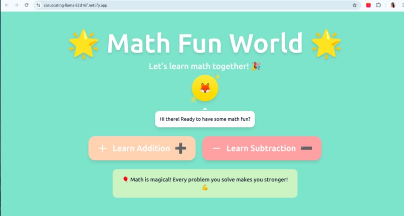 Math Fun World – screenshot 1