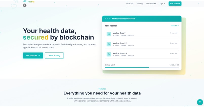TrustRx  – screenshot 1