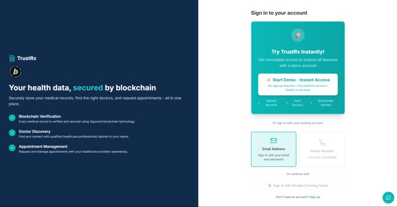 TrustRx  – screenshot 2