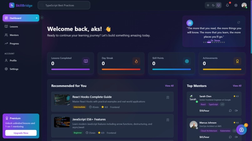 SkillBridge – screenshot 1
