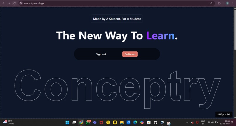 Conceptry – screenshot 1