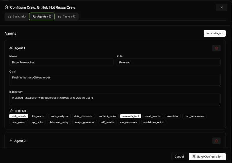 CrewRunnerAI – screenshot 1