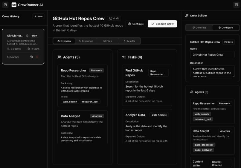 CrewRunnerAI – screenshot 4
