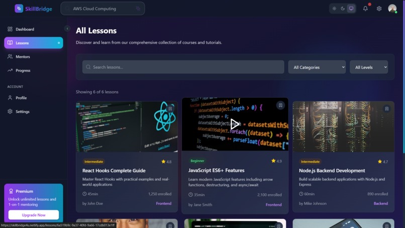 SkillBridge – screenshot 3
