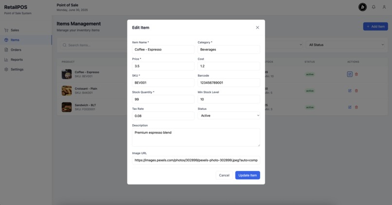 RetailPOS - Point of Sale tool – screenshot 3
