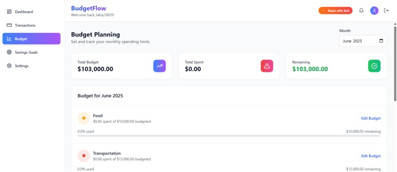 BudgetFlow- Budget tracking app – screenshot 5