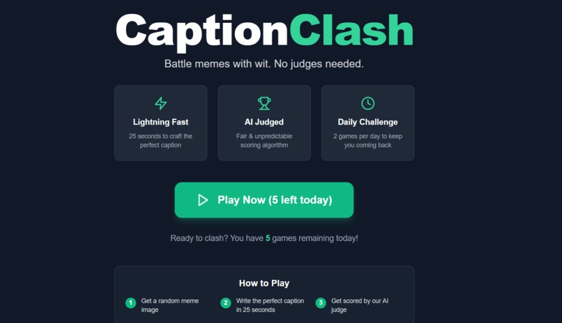 Caption Clash  – screenshot 1