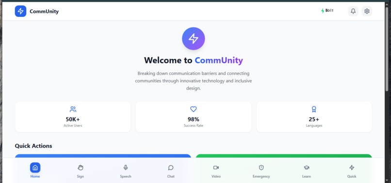 CommUnity  – screenshot 1
