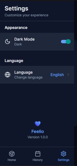 Feelio – screenshot 2