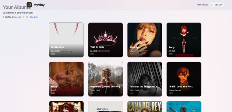 MyVinyl – screenshot 1