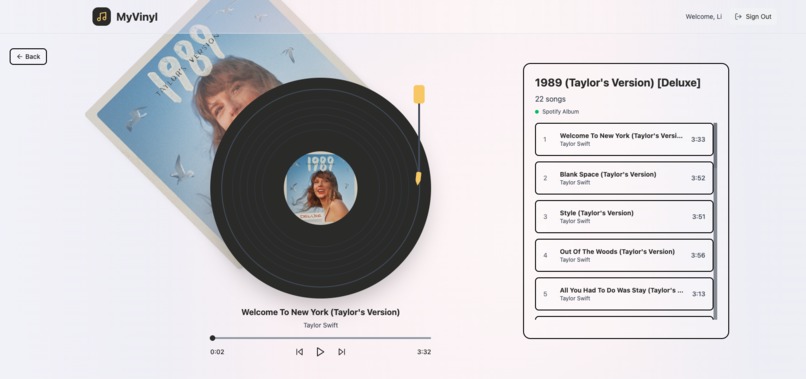 MyVinyl – screenshot 2