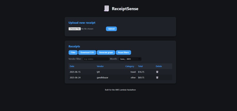 ReceiptSense – screenshot 4