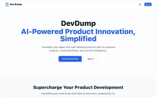 Devdump – screenshot 2