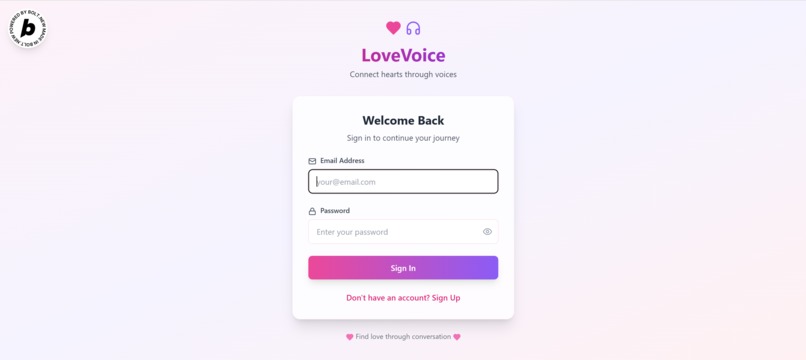 LoveVoice  – screenshot 1